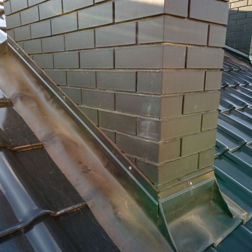 lead work around a chimney